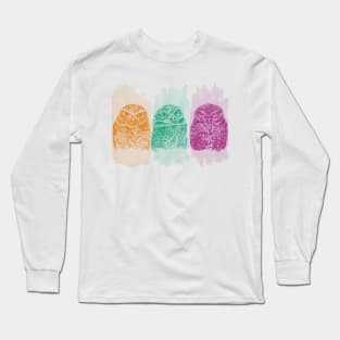 Three angy owlets Long Sleeve T-Shirt